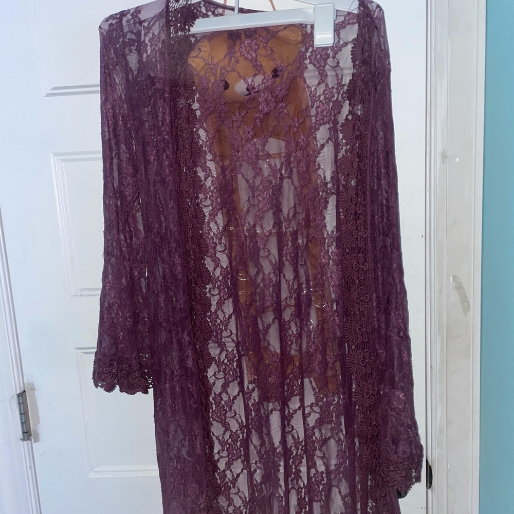 Lace cardigan